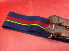 Charger l'image dans la galerie, Genuine British Army Royal Marines Regimental Stable Belt. 32" Waist. - The Militaria Shop