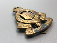 Load image into Gallery viewer, Original British Army WW2 RAOC Royal Army Ordnance Corps Cap Badge - The Militaria Shop