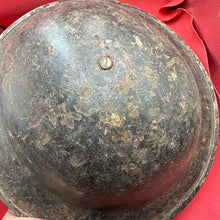 Load image into Gallery viewer, Original WW2 British Army Mk2 Brodie Helmet & Liner - South African Made - The Militaria Shop