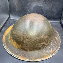 Load image into Gallery viewer, Original WW2 British Army Mk2 Combat Helmet Shell - South African Manufactured - The Militaria Shop
