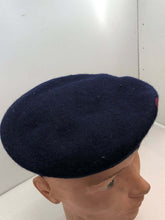Charger l'image dans la galerie, Genuine British Army Dark Blue Regimental Beret Hat - Size 56cm - The Militaria Shop