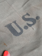 Load image into Gallery viewer, Original WW2 US Army M1928 Haversack Pack Tail - 1944 Dated - The Militaria Shop