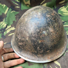 Load image into Gallery viewer, Original WW2 British / Canadian Army Mk3 Turtle Helmet - The Militaria Shop