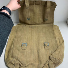 Load image into Gallery viewer, Original WW2 British Army 37 Pattern Large Pack - Indian Made - The Militaria Shop