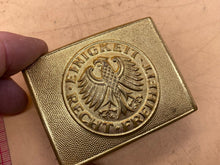 Load image into Gallery viewer, Post WW2 German Navy Bundesmarine Koppelschloss / Gilt Belt Buckle - The Militaria Shop