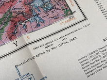 Load image into Gallery viewer, Original WW2 British Army / RAF Maps of Germany - Innsbruck - The Militaria Shop