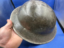 Load image into Gallery viewer, Original WW2 British Army Mk2 Combat Helmet Shell - South African Produced - The Militaria Shop