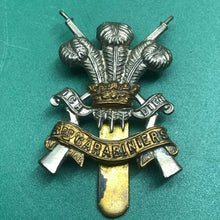 Charger l'image dans la galerie, Original WW2 British Army 3rd Carabiniers Regiment Cap Badge - The Militaria Shop