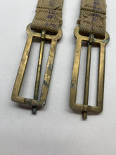Charger l'image dans la galerie, Original WW2 British Army 37 Pattern Brace Adaptors - Bagcraft Ltd - The Militaria Shop