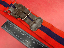 Charger l'image dans la galerie, A British Army Adjutant Generals Corps Stable Belt - great condition. 36" W - The Militaria Shop
