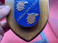 Load image into Gallery viewer, Original Gruppo Alpini La Secchia Coro Modena Plaque - Excercise Arctic Express - The Militaria Shop