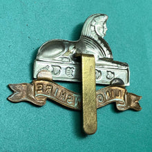 Load image into Gallery viewer, Original WW2 British Army Cap Badge - The Lincolnshire Regiment - The Militaria Shop