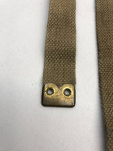 Load image into Gallery viewer, Original WW2 British Army 37 Pattern L Straps Pair - Wartime Dated - The Militaria Shop