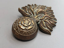 Load image into Gallery viewer, Original British Army WW2 Royal Fusiliers (City of London Regiment) Cap Badge - The Militaria Shop
