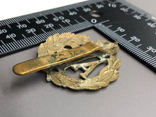 Load image into Gallery viewer, Original British Army WW2 Auxiliary Territorial Service Cap Badge - The Militaria Shop