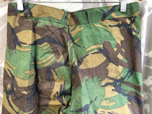 Load image into Gallery viewer, Genuine British Army DPM Camouflage Waterproof Trousers - Leg 70cm Waist 80cm - The Militaria Shop