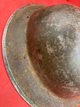 Load image into Gallery viewer, Original WW2 Combat Helmet - British / South African Army Mk2 Brodie Helmet - The Militaria Shop