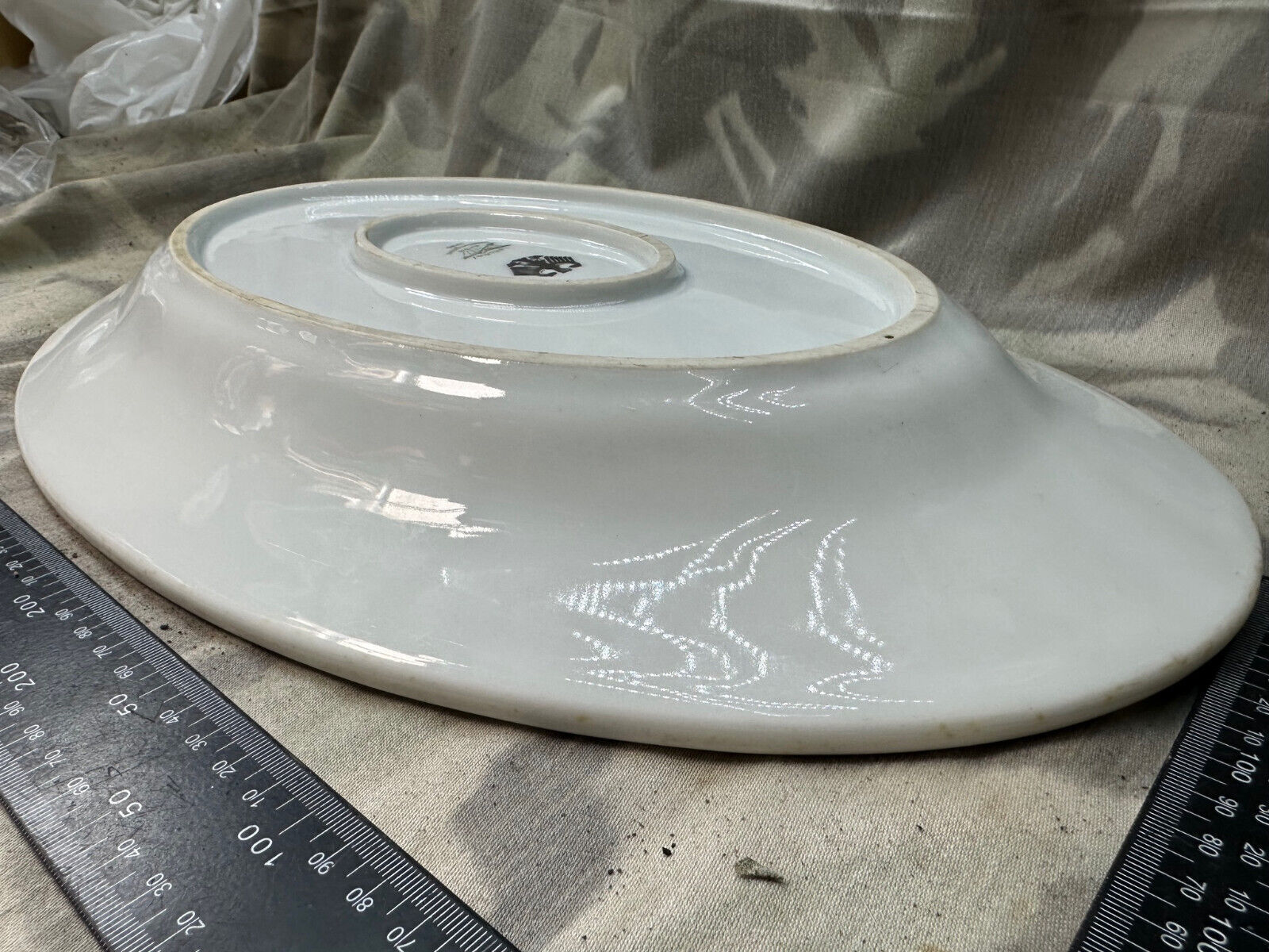 Original Pre/Early WW2 German Army Officers Mess Serving Platter - Felda Rhon - The Militaria Shop