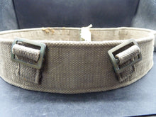 Load image into Gallery viewer, Original British Army / RAF Webbing Belt - WW2 37 Pattern - 40 Inch Waist Max - The Militaria Shop