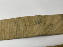 Load image into Gallery viewer, Original WW2 British Army 37 Pattern L Straps Pair - Wartime Dated - The Militaria Shop