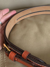 Lade das Bild in den Galerie-Viewer, TWBC Brown Leather Pistol Police Belt - Varied Sizes - Hidden Coin Compartment - The Militaria Shop