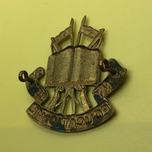 Load image into Gallery viewer, Original WW2 British Army Cap Badge - Army Education Corps - The Militaria Shop