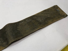 Charger l'image dans la galerie, Original WW2 British Army 37 Pattern Canvass L Strap - The Militaria Shop