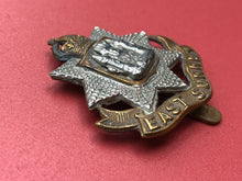 Load image into Gallery viewer, Original WW2 British Army Easy Surrey Regiment Cap Badge - The Militaria Shop