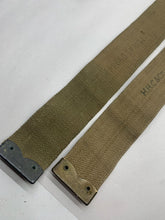 Load image into Gallery viewer, Original WW2 37 Pattern British Army L Strap Set - The Militaria Shop