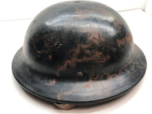 Charger l'image dans la galerie, Original WW2 British Home Front Civillian / Private Purchase Helmet - Complete! - The Militaria Shop