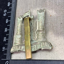 Load image into Gallery viewer, Original WW1 British Army Cap Badge - 6th (Inniskilling) Dragoons - The Militaria Shop