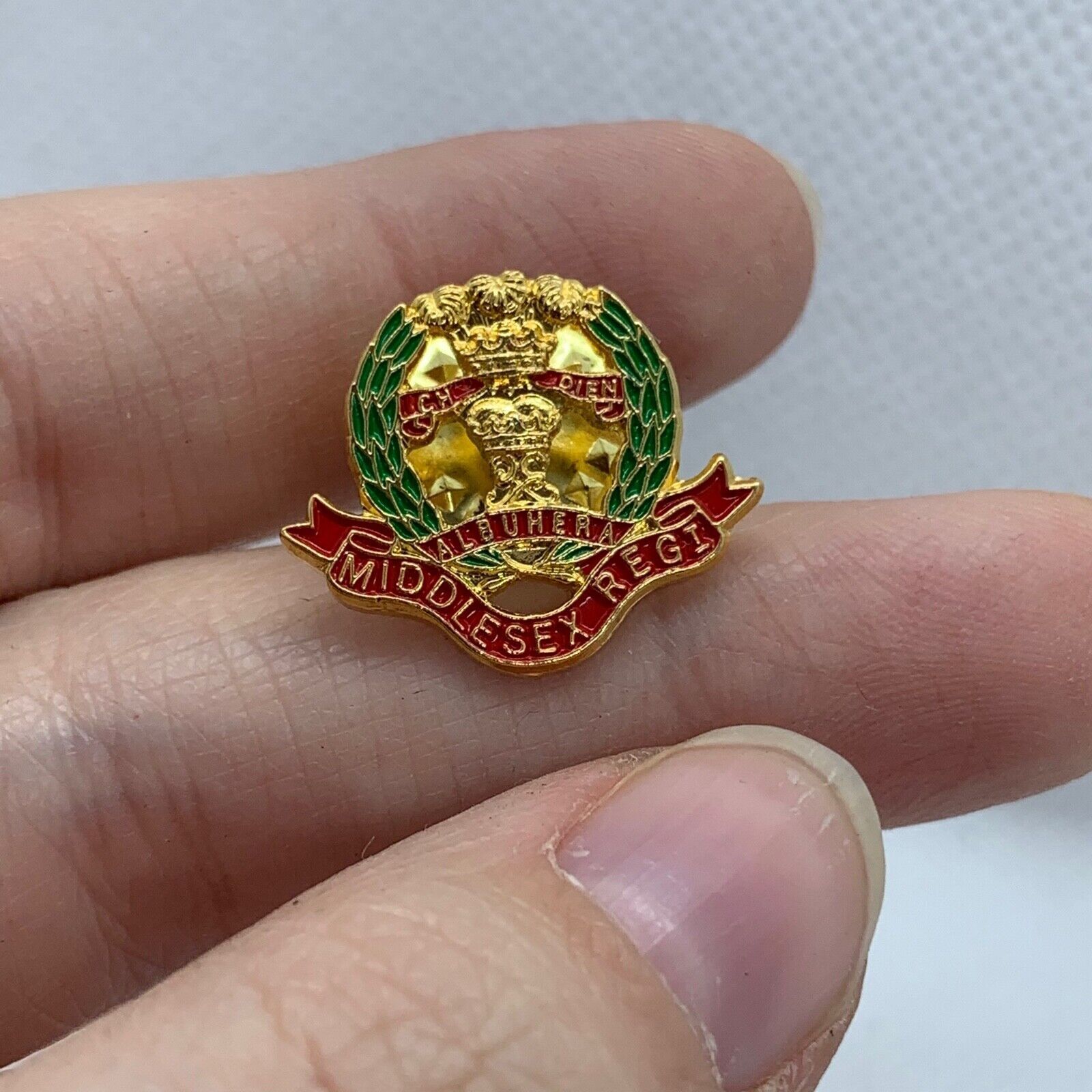Middlesex Regiment - NEW British Army Military Cap/Tie/Lapel Pin Badge #115 - The Militaria Shop