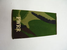 Load image into Gallery viewer, PWRR Price of Wales Rank Slides / Epaulette Pair Genuine British Army - NEW - The Militaria Shop