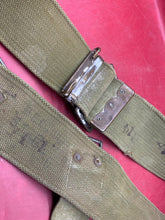 Load image into Gallery viewer, Original WW1 British Army 1908 Pattern Webbing Belt - Kings Own Scottish Borders - The Militaria Shop