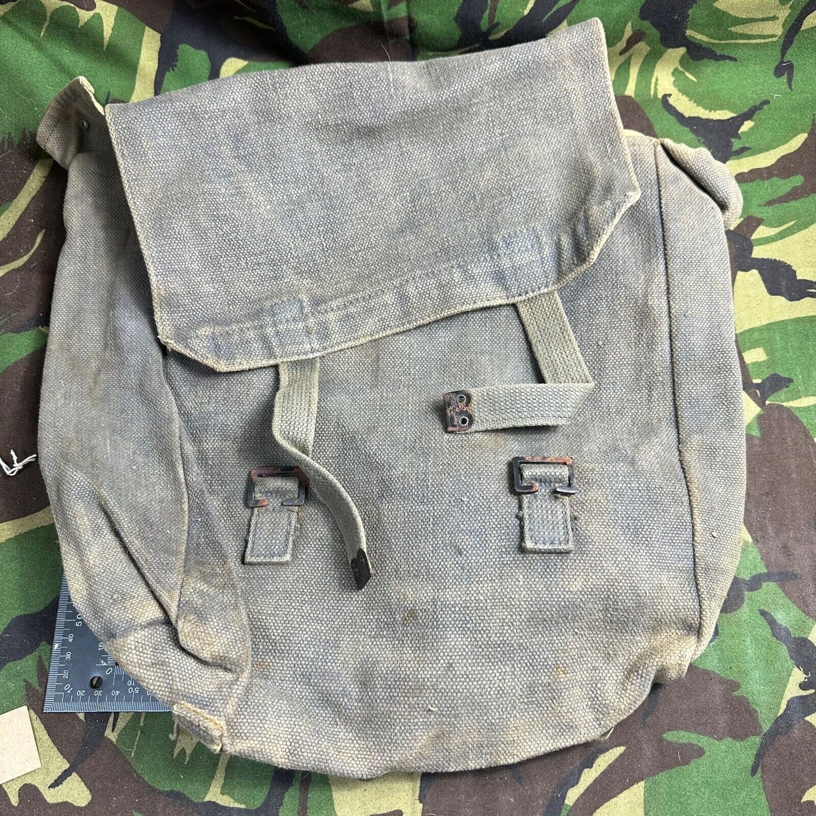 British Army / RAF 37 Pattern Large Pack - WW2 Pattern -Used Condition Original - The Militaria Shop