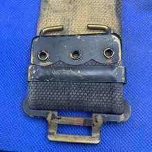 Load image into Gallery viewer, WW2 British Army / RAF 37 Pattern Combat Belt - Used Original - 40" Waist - The Militaria Shop