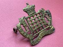 Load image into Gallery viewer, Original WW1 British Army Royal Gloucestershire Hussars Cap Badge - The Militaria Shop