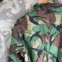 Load image into Gallery viewer, Genuine British Army DPM 1968 Pattern Camouflaged Combat Smock Jacket - Size 36 - The Militaria Shop