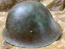 Charger l'image dans la galerie, WW2 Mk3 High Rivet Turtle - British / Canadian Army Helmet - Nice Original - The Militaria Shop