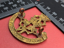 Load image into Gallery viewer, Original WW2 Canadian Army 4th Princess Louise Dragoon Guards Cap Badge - The Militaria Shop
