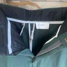 Load image into Gallery viewer, Genuine British Army Green Barrack Dress Trousers - Size 30" Waist - The Militaria Shop