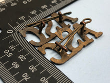 Load image into Gallery viewer, Original WW1 British Army Service Corps (A.S.C.) Shoulder Titles - The Militaria Shop