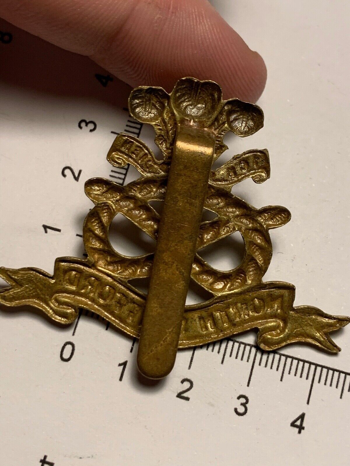 WW2 British Army Cap Badge - North Stafford - The Militaria Shop
