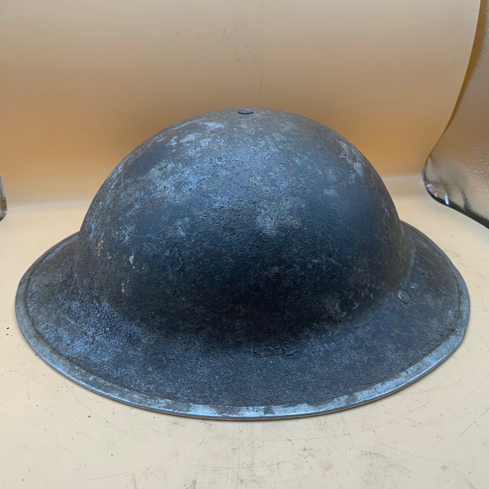 Original WW2 South African Army Mk2 Brodie Helmet - British Style Combat Helmet - The Militaria Shop
