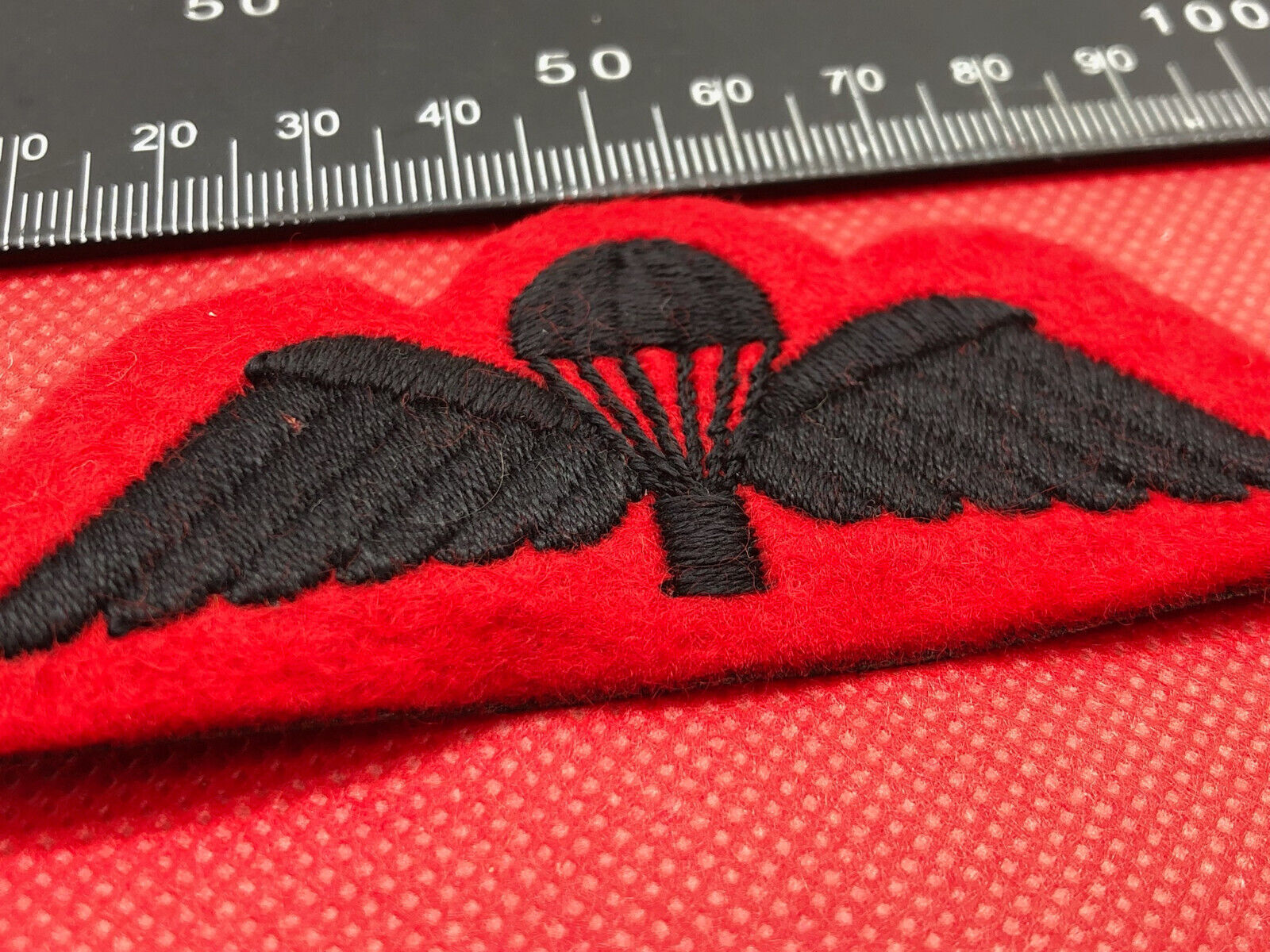 Genuine British Army Paratrooper Parachute Jump Wings - Kings Royal Rifle Corps - The Militaria Shop