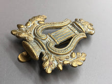 Load image into Gallery viewer, Original British Army Kings Crown Muscians Bandsmans Cap Badge - The Militaria Shop