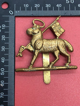 Load image into Gallery viewer, Genuine British Army Queen's Royal Regiment (West Surrey) Cap Badge - The Militaria Shop