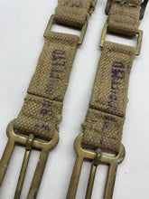 Charger l'image dans la galerie, Original WW2 British Army 37 Pattern Brace Adaptors - Bagcraft Ltd - The Militaria Shop