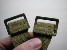 Load image into Gallery viewer, Original WW2 1944 Dated British Army 37 Pattern Water Bottle Carrier Harness - The Militaria Shop