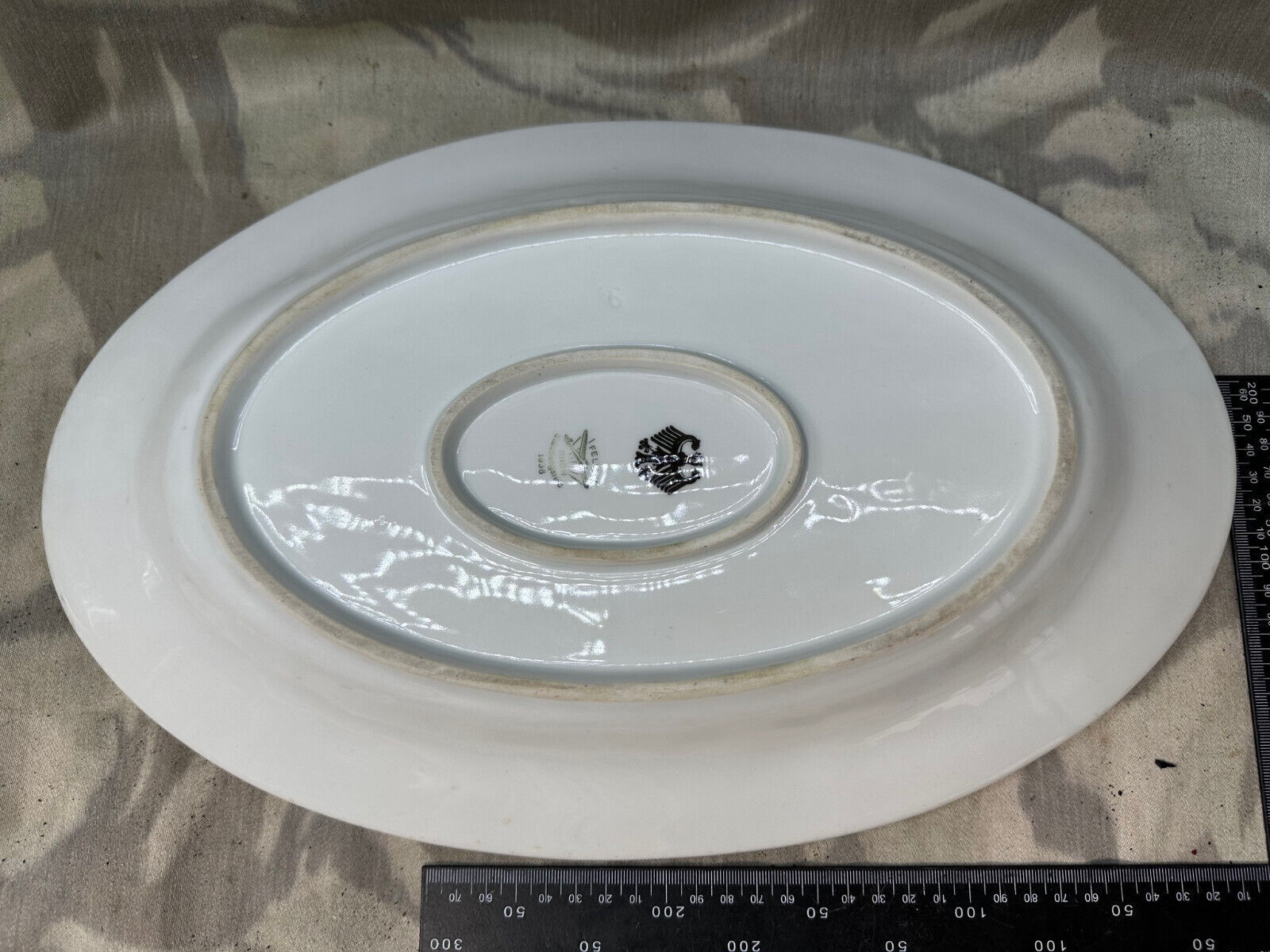 Original Pre/Early WW2 German Army Officers Mess Serving Platter - Felda Rhon - The Militaria Shop